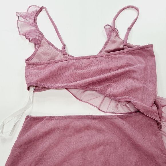 MORE TO COME Payton Ruffle Dress in Pink - Picture 9 of 12